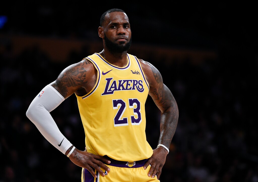 Los Angeles Lakers forward LeBron James in action during the first half of an NBA preseason basketball game against the Sacramento Kings in Los Angeles, Thursday, Oct. 4, 2018. (AP Photo/Kelvin Kuo)