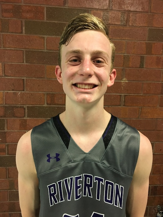 (Tom Wharton  |  For The Tribune)  Richie Saunders, Riverton High.