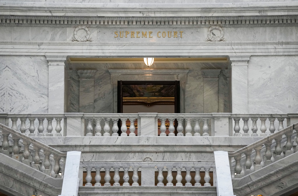 (Bethany Baker  |  The Salt Lake Tribune) The Utah Supreme Court at the Utah Capitol in Salt Lake City on Wednesday, Sept. 3, 2025.