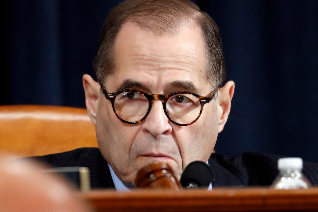 (Jacquelyn Martin | AP) House Judiciary Committee Chairman Rep. Jerrold Nadler, D-N.Y., listens during a House Judiciary Committee markup of the articles of impeachment against President Donald Trump, Wednesday, Dec. 11, 2019, on Capitol Hill in Washington.