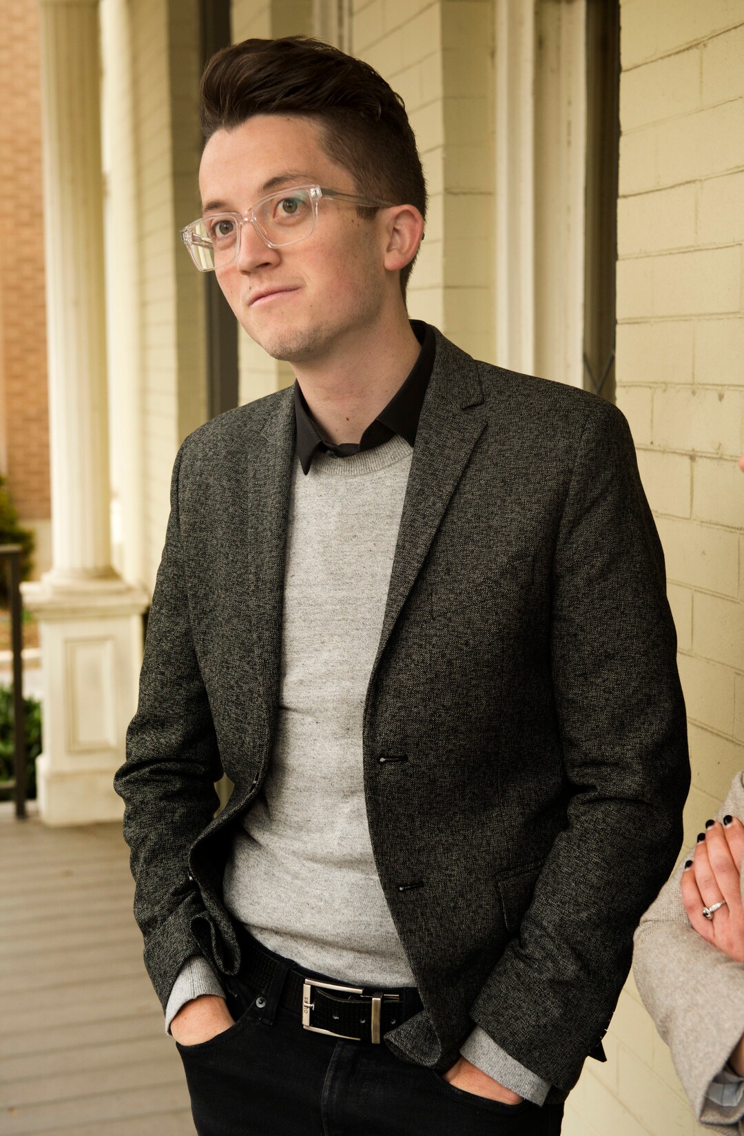 (Rick Egan  |  The Salt Lake Tribune)       Jacob Dunford talks about the new Encircle family and youth resource center that will open in Salt Lake City later this year. Friday, February 2, 2018.