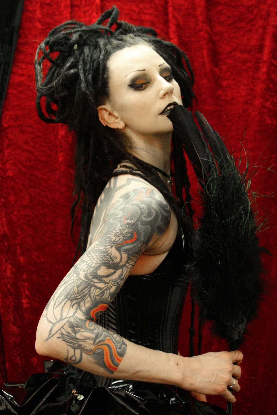 (Photo courtesy of Jeff Carlisle) Cinamon Hadley, an influential figure in Salt Lake City's goth scene and the visual inspiration for the character "Death of the Endless," from DC Comics' "The Sandman," died Jan. 6, 2018.