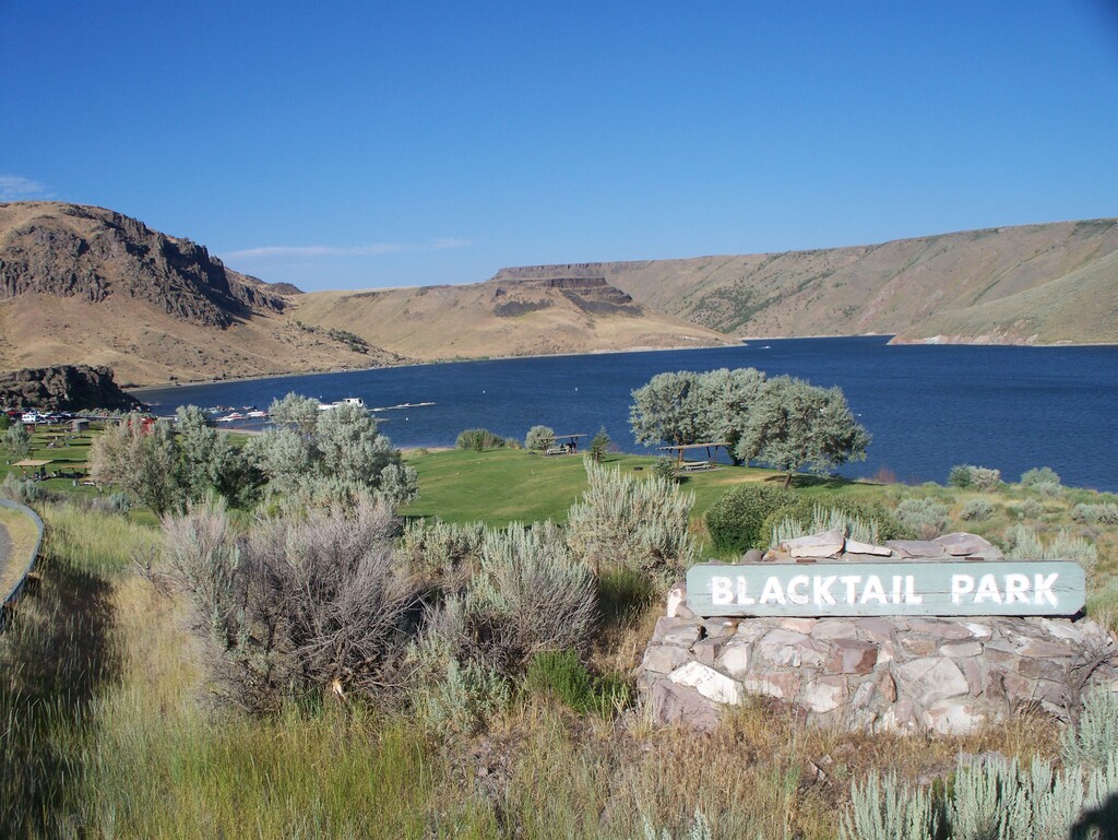 (Zechariah Judy via Wikimedia Commons) Ririe Reservoir near Idaho Falls, Idaho.
