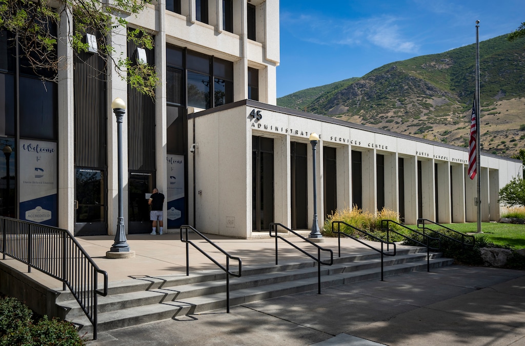 (Rick Egan | The Salt Lake Tribune) Davis School District in Farmington. The district's decision to support removing "Fight Club from schools without discussion likely violated Utah procedure, state officials say.