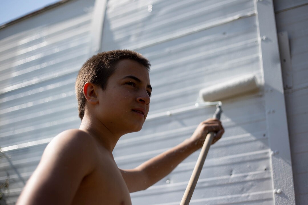 (Natalia Bermudez  |  courtesy of Sundance Institute) A teen (Adrian Rossi) develops jealousy for his mom's new boyfriend, in "Summer White," directed by Rodrigo Ruiz Patterson, an official selection of the World Cinema Dramatic Competition at the 2020 Sundance Film Festival.