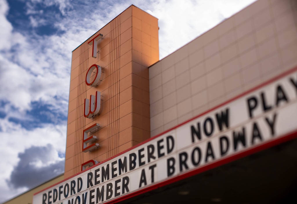 (Francisco Kjolseth | The Salt Lake Tribune) The Tower Theatre in Salt Lake City that has been closed since 2020, is pictured on Thursday, Nov. 6, 2025. The nonprofit that owns it has revealed an ambitious plan to renovate the movie house that first opened in 1928.
