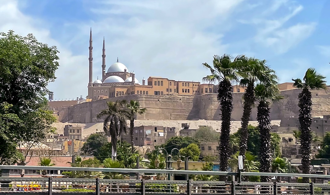 (Michael Stack | Special to The Tribune) The Saladin Citadel sits atop a hill in central Cairo, April 2022. The fortress was originally built in the 12th century to protect the city from the Crusaders.