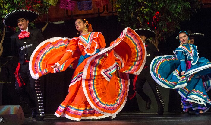 (Rick Egan  |  The Salt Lake Tribune)  Performers rehearse for their performance of “Luz de las Naciones", an annual cultural celebration for Latino youth hosted by the LDS Church, Saturday, Feb. 24, 2018.