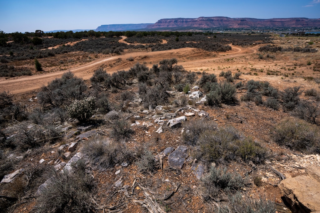 (Rick Egan | The Salt Lake Tribune) The site of a proposed Kane County golf course nearKanab, on Wednesday, Aug. 4, 2021.