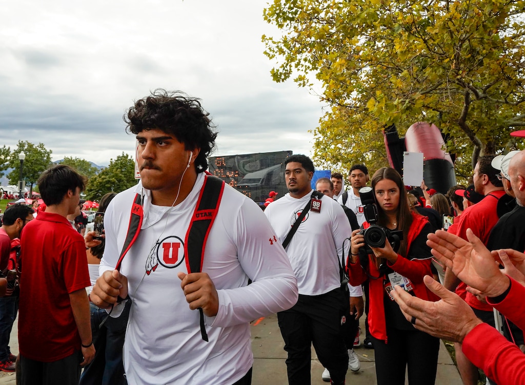 (Chris Samuels | The Salt Lake Tribune) Utah offensive tackle Spencer Fano was picked with the No. 9 pick in this year's NFL draft.