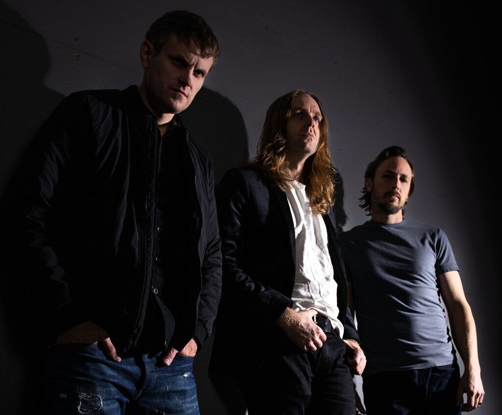 (Courtesy of MELŌ) The Utah hard-rock band MELŌ — from left: bassist Mikey Collard, guitarist Zakk Hale and drummer Jordan Davis — is scheduled to perform at Soundwell, 149 W. 200 South, Salt Lake City, on Wednesday, July 20, 2022.