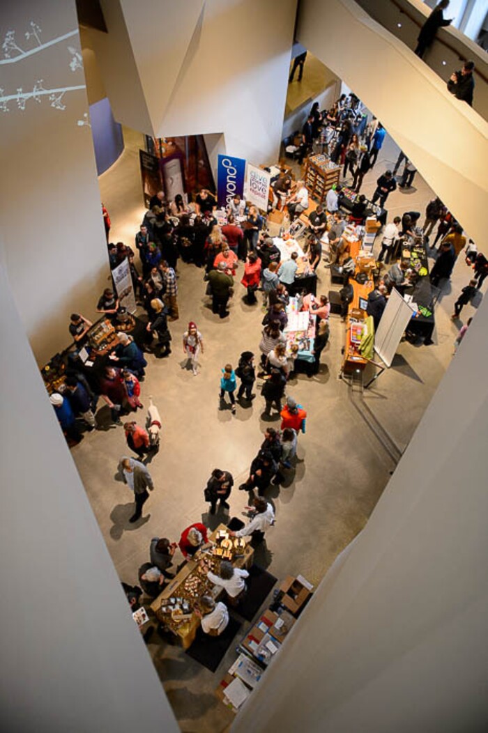 (Trent Nelson | The Salt Lake Tribune)
The 2018 Chocolate & Cheese Festival at the Natural History Museum of Utah in Salt Lake City, Sunday March 25, 2018.