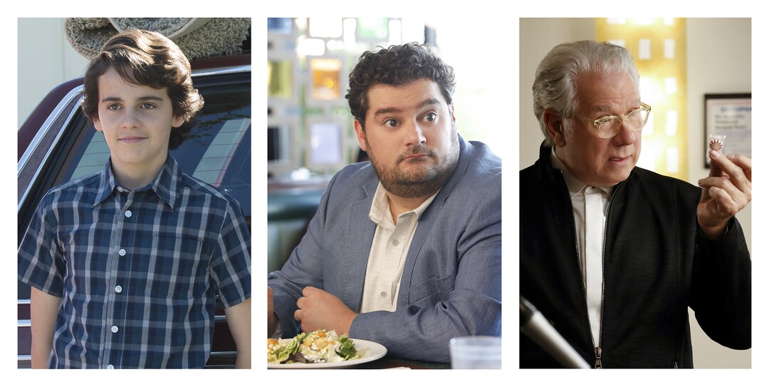 (Neil Jacobs-Robert Voets/CBS) Jack, Dylan Grazer, Bobby Moynihan and John Larroquete star in “Me, Myself & I.”