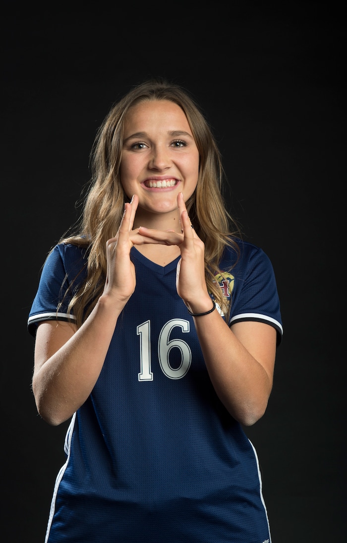 (Scott Sommerdorf   |  The Salt Lake Tribune)   Emma Lightfoot of Herriman, Friday, December 8, 2017.  