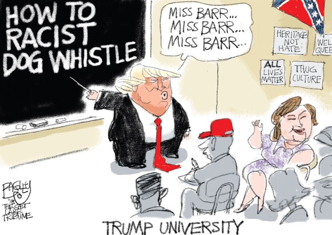 This Pat Bagley cartoon appears in The Salt Lake Tribune on Wednesday, May 30, 2018.