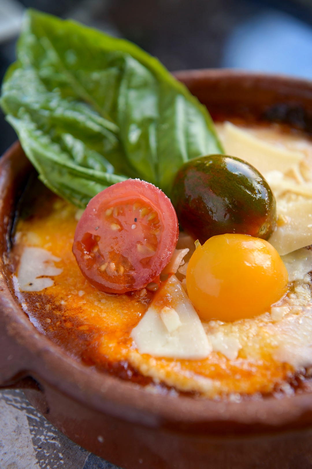 (Leah Hogsten  |  The Salt Lake Tribune) Parmiggiana with grilled eggplant, tomato sauce, mozzarella and aged parmigiano reggiano, $10 at Osteria Amore, serving traditional flavors of Italy with a modern spin, Jan. 10, 2020.
