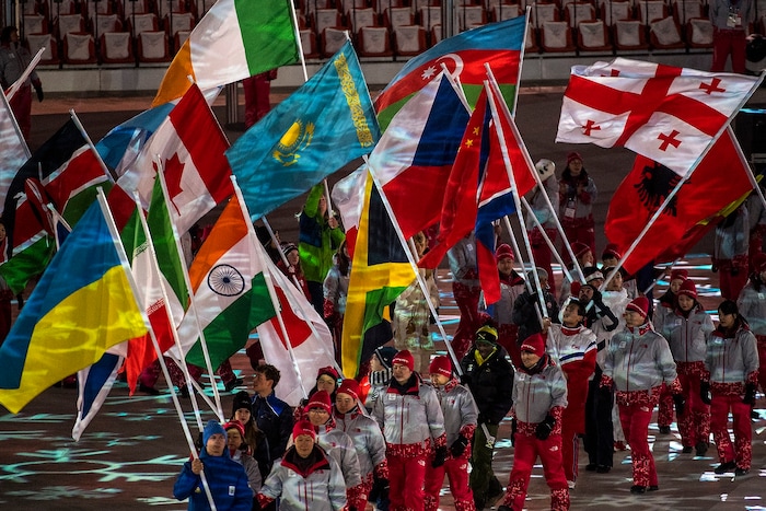 (Chris Detrick | The Salt Lake Tribune) The PyeongChang 2018 Olympic Winter Games Closing Ceremony at Olympic Stadium Sunday, Feb. 25, 2018.