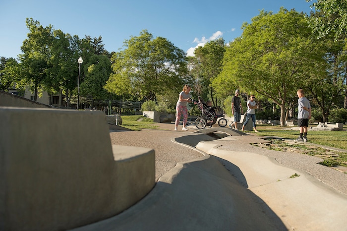Leah Hogsten  |  The Salt Lake Tribune
Liberty Park's Seven Canyons fountain will not be operational for 2017.  