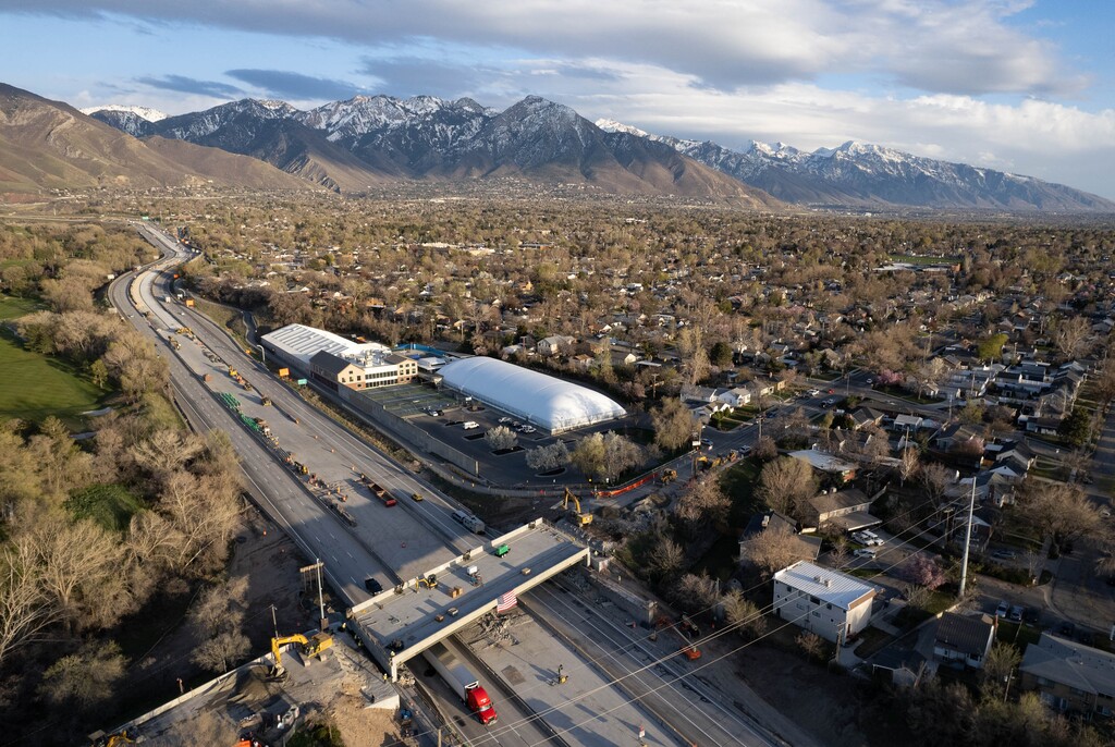 (Francisco Kjolseth | The Salt Lake Tribune) A $26 million project from the Utah Department of Transportation will replace lane markings on major roadways across the state in at least five counties, including Salt Lake County.