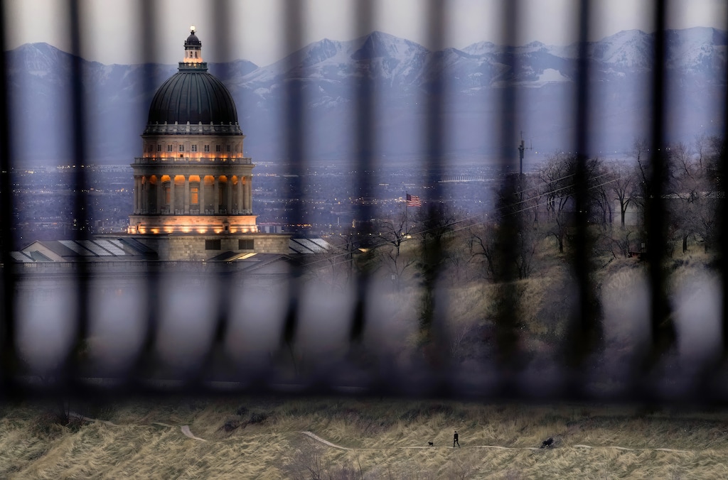 (Francisco Kjolseth | The Salt Lake Tribune) The Utah Capitol is pictured on President’s Day, Monday, Feb. 16, 2026.