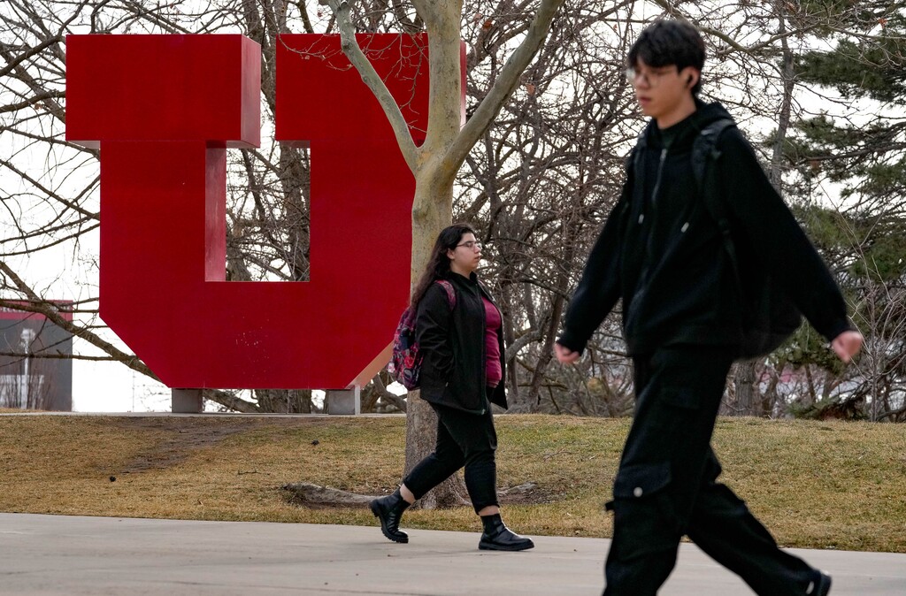 (Francisco Kjolseth  | The Salt Lake Tribune) The University of Utah campus is pictured on Tuesday, Feb. 4. 2025. A bill to "reinvest" $60 million in the state's public higher education budget to high-performing programs passed out of committee on Wednesday, Feb. 19, 2025, despite members of the public speaking in opposition.