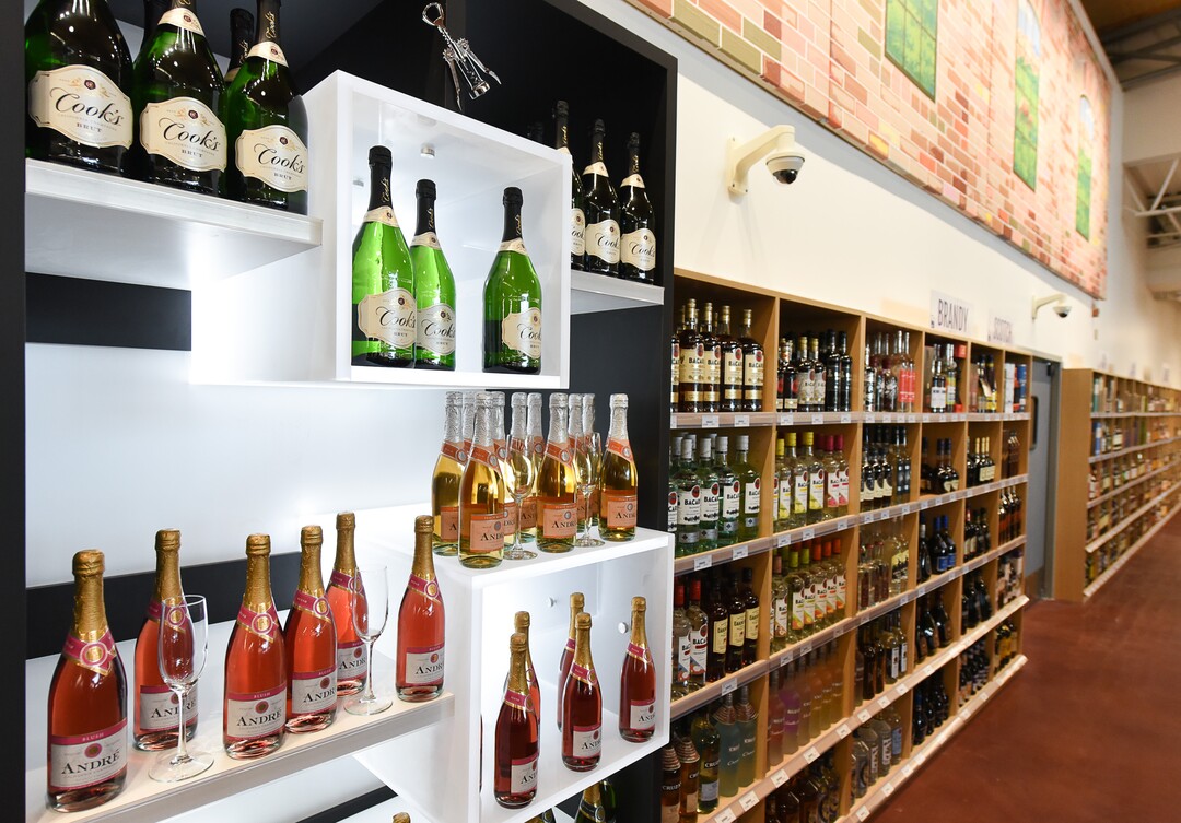 (Francisco Kjolseth  |  The Salt Lake Tribune)  Utah's newest liquor store will open at 11 a.m. on Friday, Aug. 30, 2019 in Herriman with 13,300 square feet of retail space, sales, storage and office space with sustainability and high efficiency in mind.