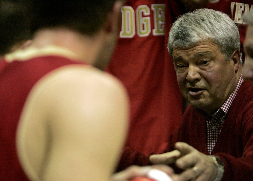 (Jim Urquhart | Tribune file photo) Judge's head coach Jim Yerkovich gives instructions to his team in 2008.