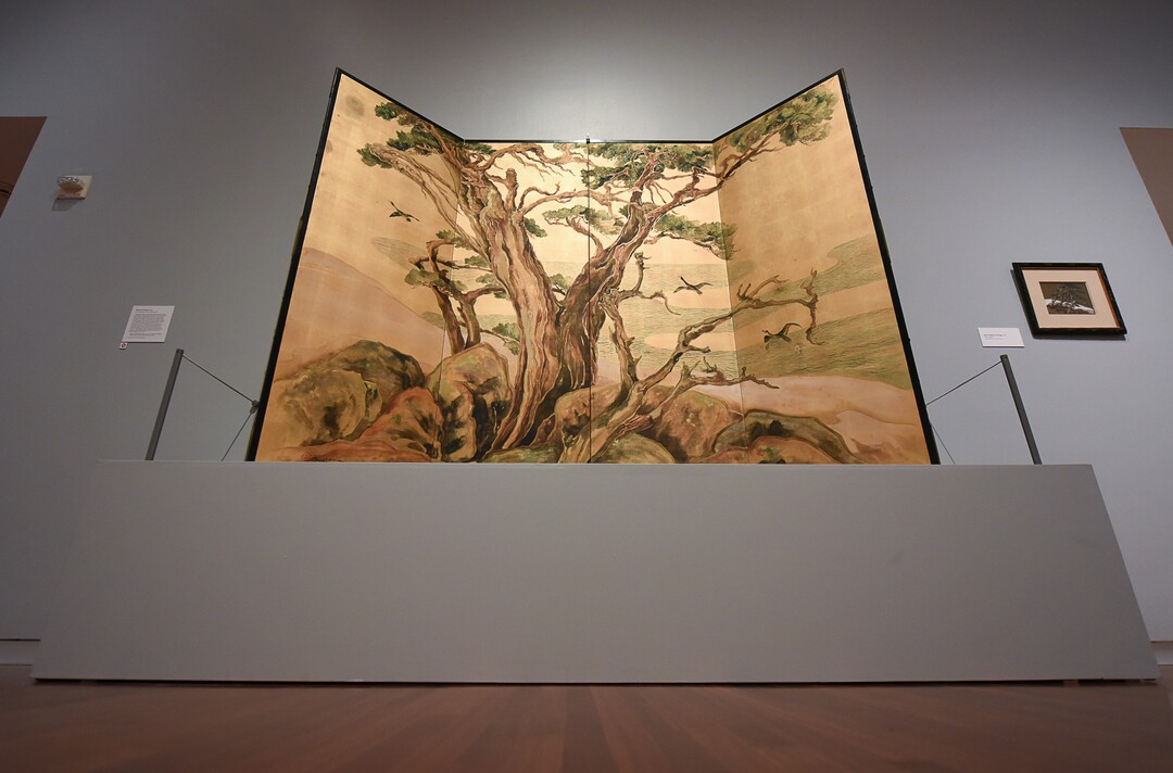 (Francisco Kjolseth  |  The Salt Lake Tribune)   The Utah Museum of Fine Art hosts "Chiura Obata: An American Modern," major touring retrospective of Japanese-American artist (1885-1975), whose work captured Western landscapes and his time at the Topaz War Relocation Center (internment camp) during World War II. Exhibit opens Friday, May 25.
