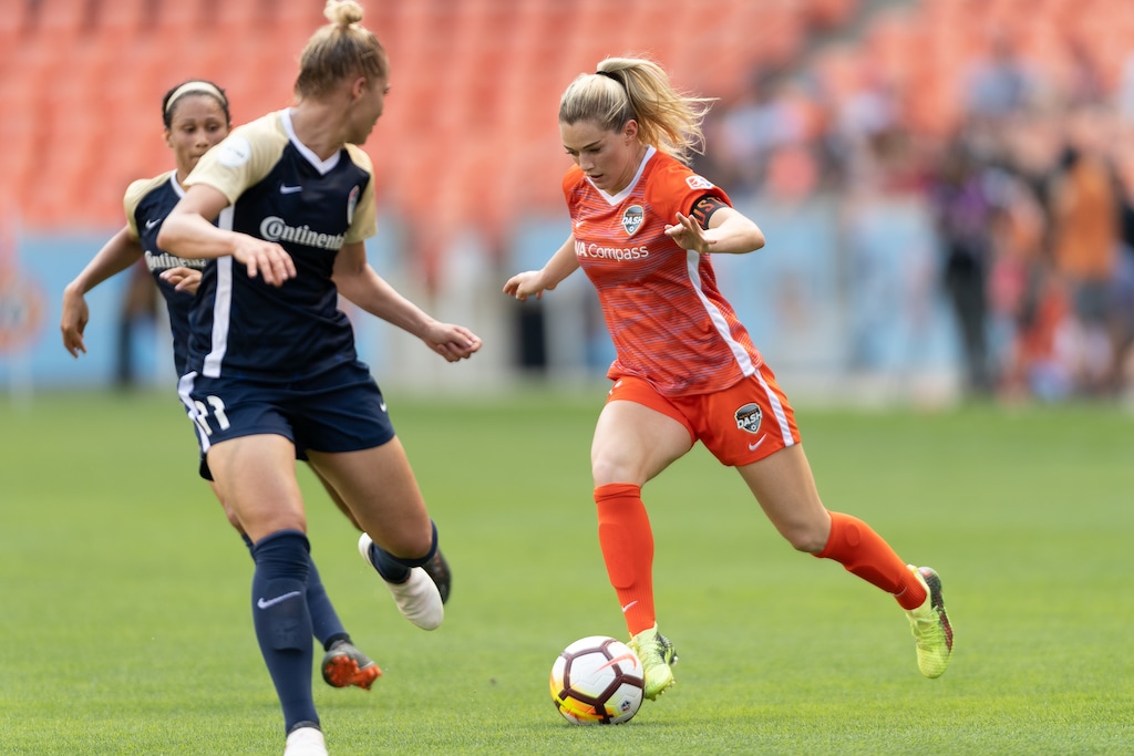 (Photo courtesy of Houston Dynamo) Former Alta High star Kealia Ohai is one of the biggest stars in the NWSL and in the frame for a U.S. women's national team callup.