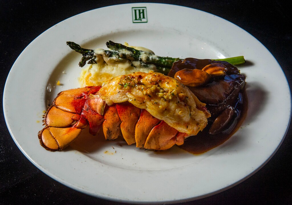 (Rick Egan | The Salt Lake Tribune)  Log Haven's surf and turf Valentine's Day dinner is available for curbside pickup and delivery.
