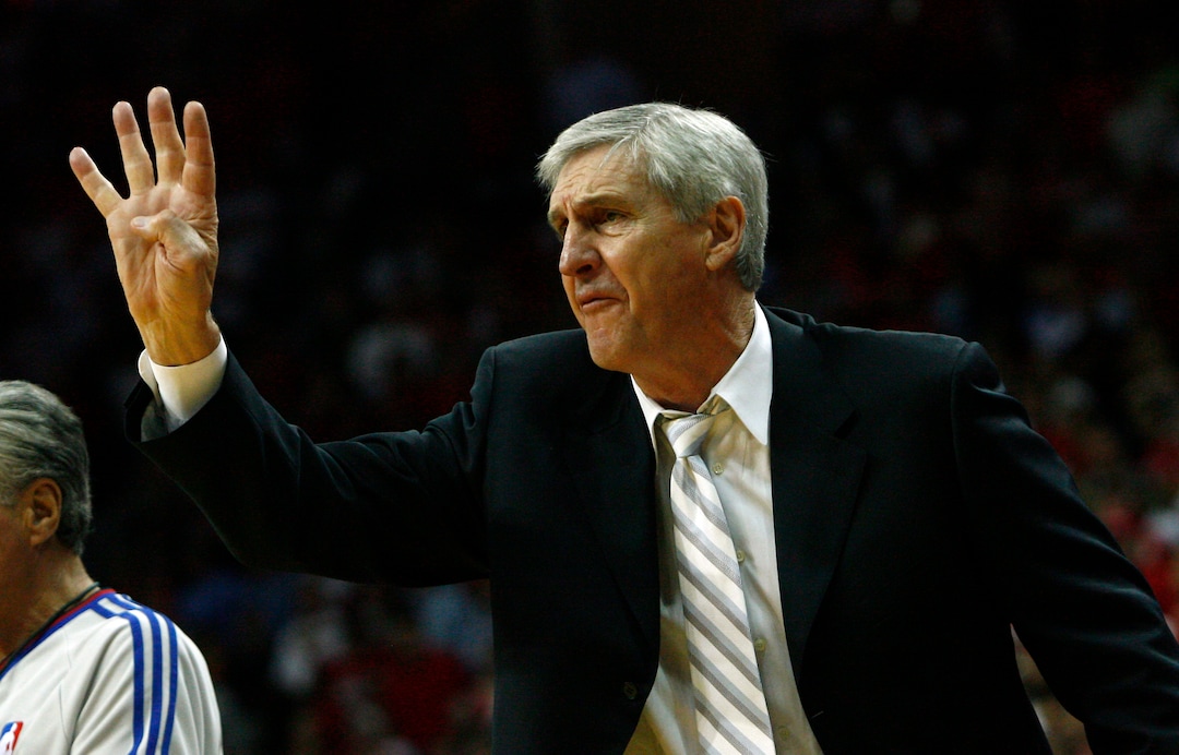 Chris Detrick | The Salt Lake TribuneHouston, UT--4/30/07--8:23:01 PM--..Utah's Jerry Sloan during the game at the Toyota Center. .Houston won 96-92...**********. Jazz's first-round playoff series against his Houston Rockets ..Game #5..Chris Detrick/Salt Lake Tribune.File #_1CD8071....`.