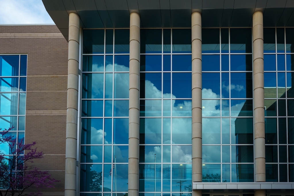 (Trent Nelson | The Salt Lake Tribune) 1st District Court in Logan on Thursday, May 18, 2023.