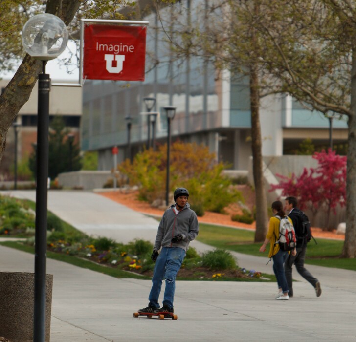 Trent Nelson  | Tribune file photo
The University of Utah campus, in 2013. Faculty members and students are raising concerns about a donation to the U. by the Charles Koch Foundation and whether the foundation's political ideology will affect academic freedom.