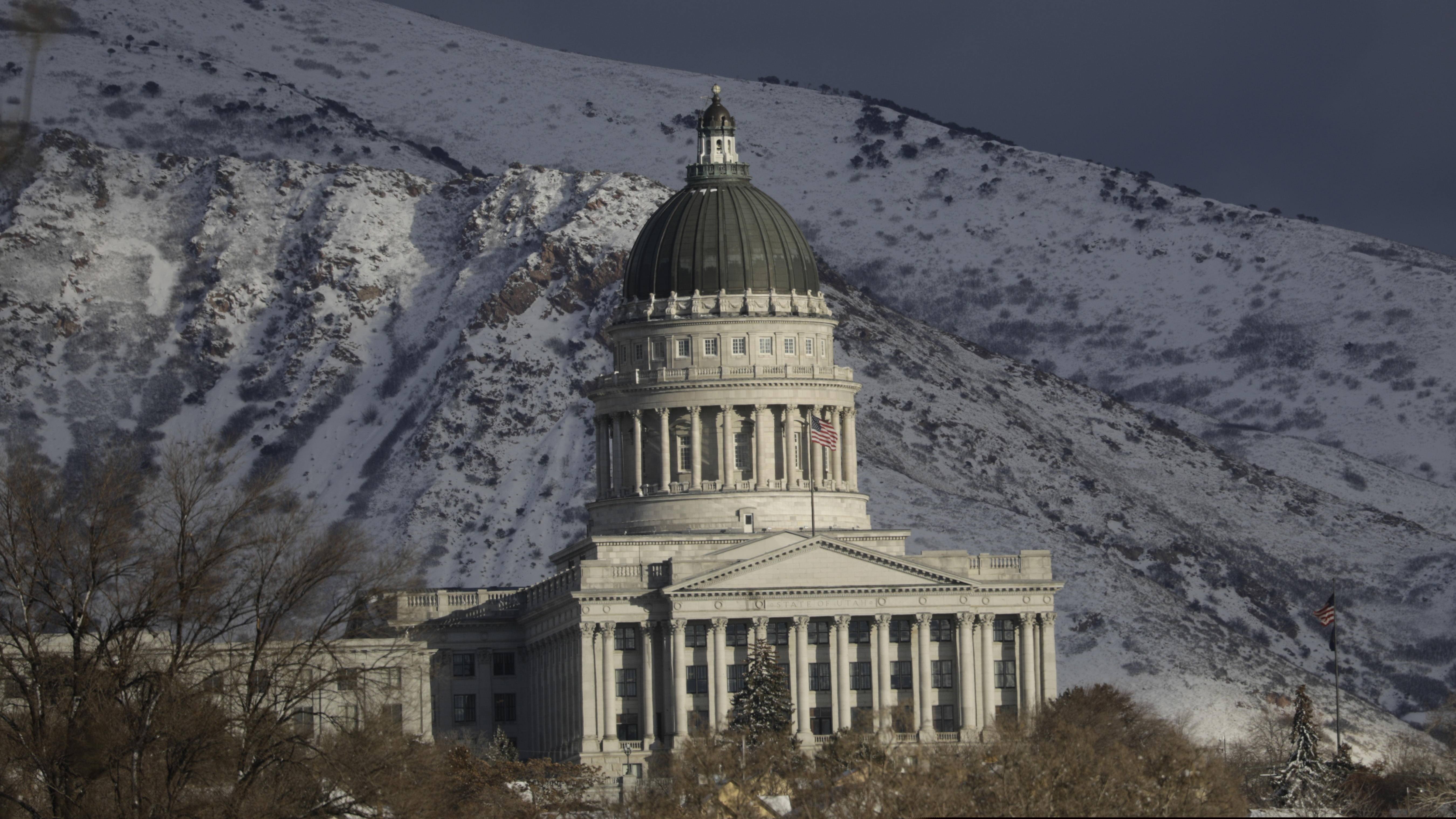 (Rick Bowmer | AP) This Jan. 17, 2020, photo, shows the Utah State Capitol, in Salt Lake City.