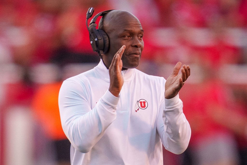 (Trent Nelson  |  The Salt Lake Tribune) Sharrieff Shah as the Utah Utes host the Florida Gators, NCAA football in Salt Lake City on Thursday, Aug. 31, 2023.