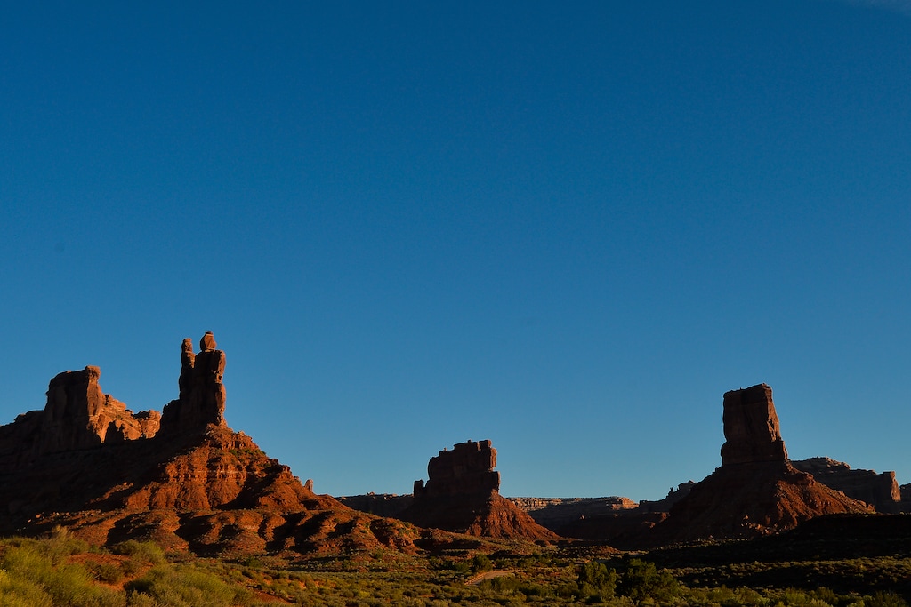 (Alex Goodlett |The New York Times) An area known as Valley of The Gods, inside Bears Ears National Monument near Blanding, Utah, Aug. 23, 2017.