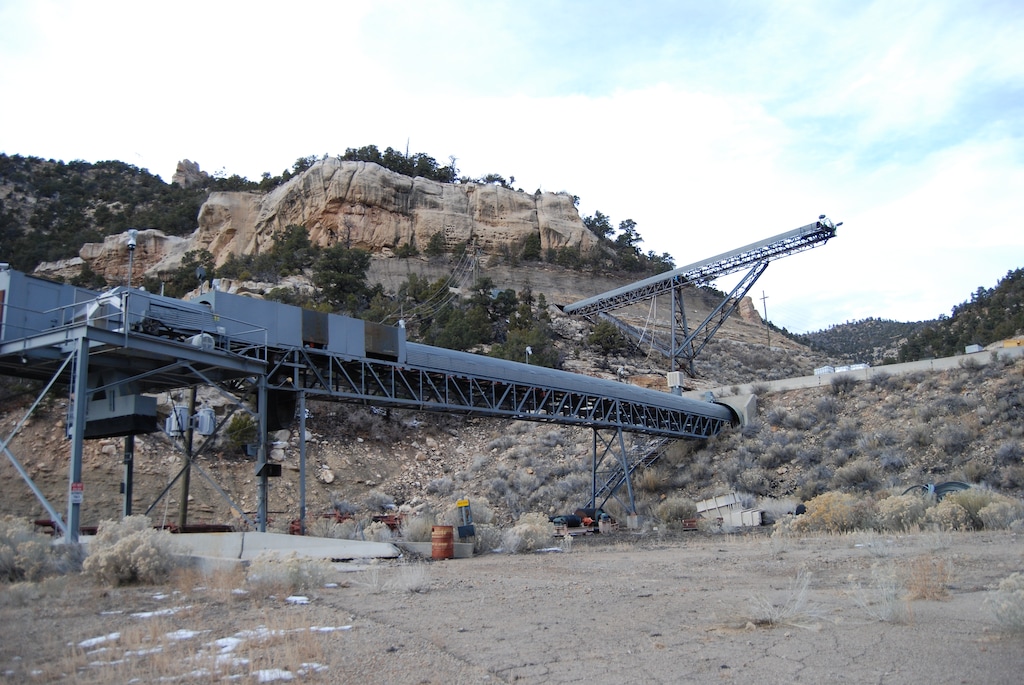 (Brian Maffly | The Salt Lake Tribune) Utah's Centennial Mine, 10 miles northeast of Price in the Book Cliffs, is one the nation's of deepest longwall coal mines. UtahAmerican Energy idled it 10 years ago, but has yet to permanently close the mine, which has emitted methane into the atmosphere. Now Utah state regulators are trying to force the mine owners to plug the wells bored through the Book Cliffs that "de-gas" the mine. But the mine wants to keep the wells open in hopes of resuming coal mining there. Nov. 27, 2018.
