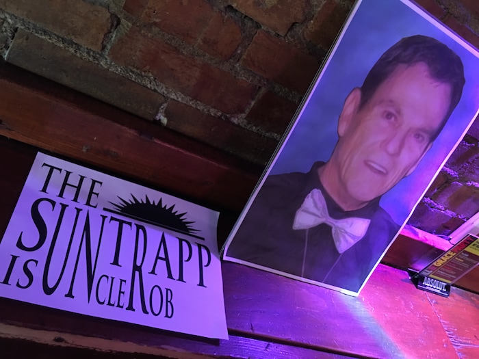 Memorial for Sun Trapp owner Rob Goulding, who died April 9.