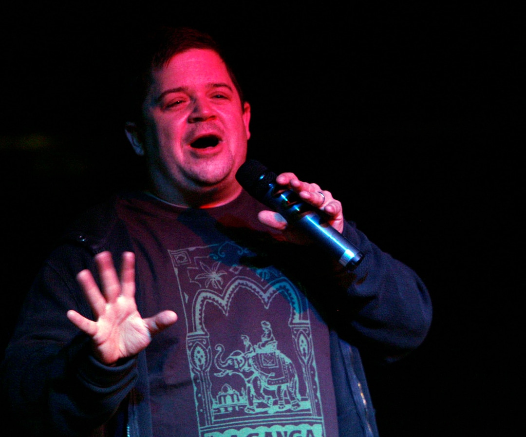 (Rick Egan  |  The Salt Lake Tribune)  Patton Oswalt performs his standup comedy routine at In the Venue in Salt Lake City, Thursday, June 7, 2007.