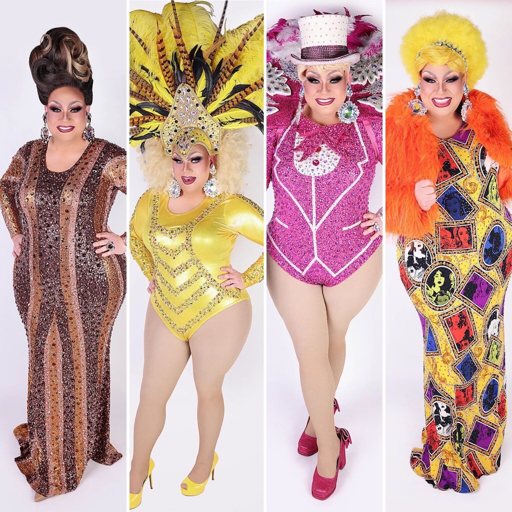 (Jess Wright | jesswphotography.com via RNS) Drag queen Molly Mormen takes on the Queen City.