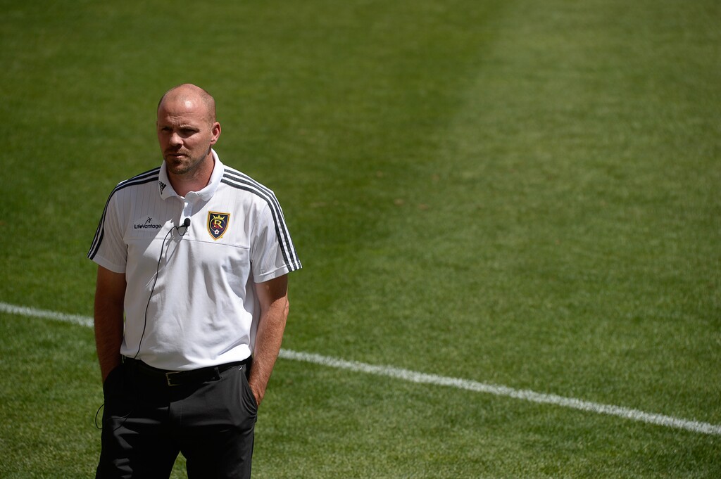 Francisco Kjolseth | The Salt Lake Tribune
RSL Technical Director Craig Waibel speaks with the media regarding the announcement of player Juan Manuel Martinez, nicknamed 'El Burrito,' who was officially introduced as the newest player at RSL after a standout career at one of the best clubs in South America, Boca Juniors.