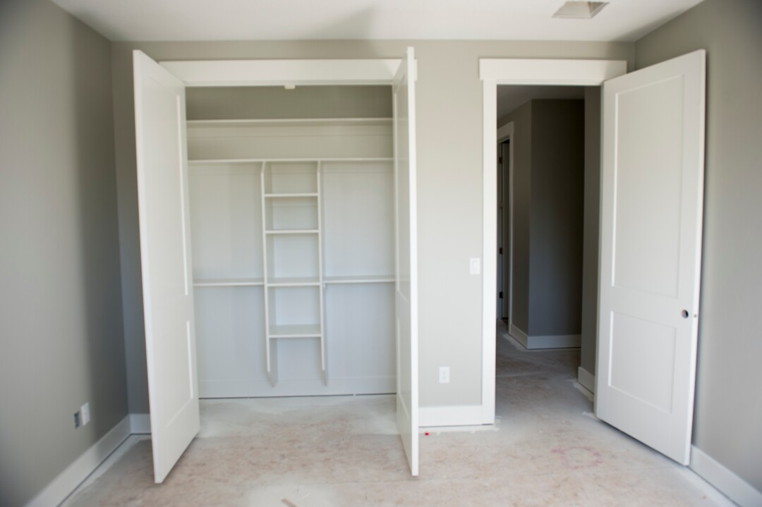 (Rick Egan  |  The Salt Lake Tribune)    Upstairs bedroom in a custom home in Riverton, Monday, Sept. 24, 2018.