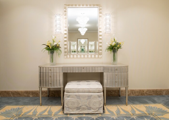 (photo courtesy LDS Church) The bride's room in the Jordan River Utah Temple. 