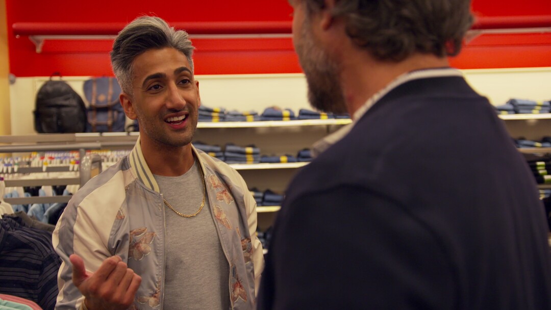 (Photo courtesy of Netflix) Tan France in an episode of “Queer Eye.”