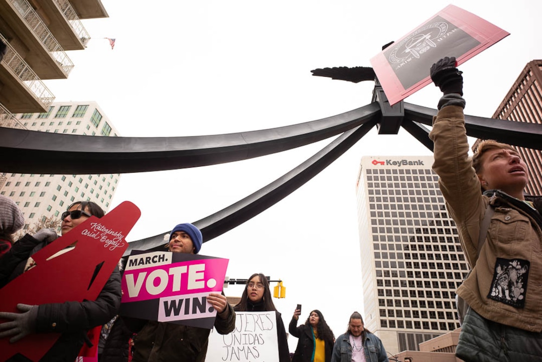 (Trent Nelson | The Salt Lake Tribune)The 2019 Women's March on Utah in Salt Lake City on Saturday Jan. 19, 2019.