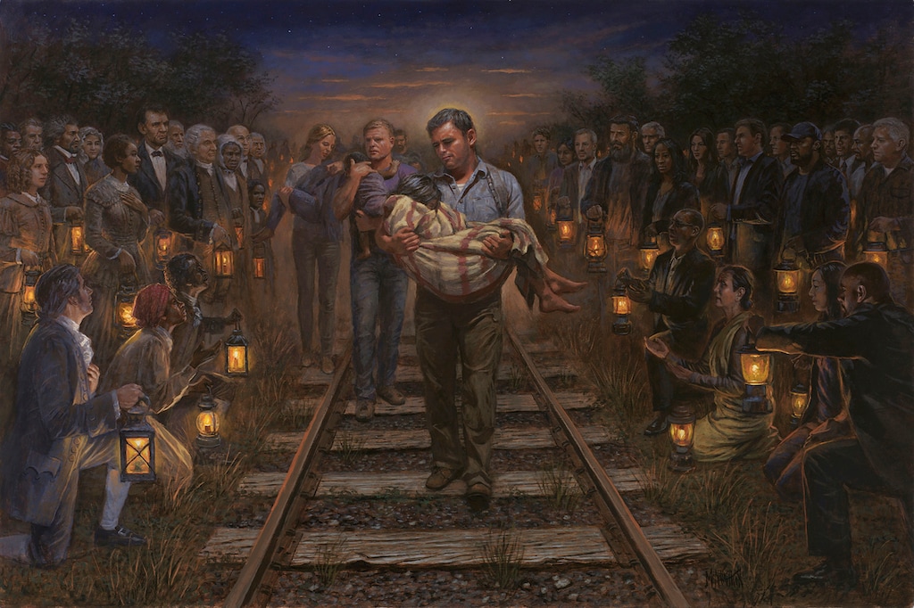 Underground Railroad by Jon McNaughton