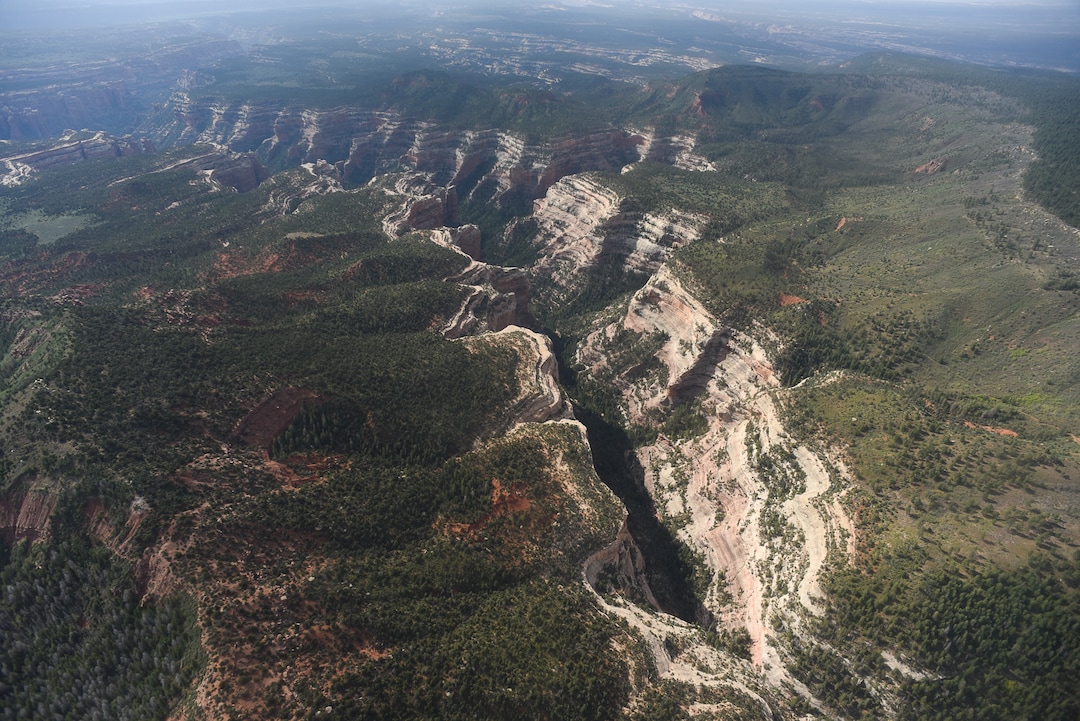 Francisco Kjolseth | The Salt Lake TribuneParts of Arch Canyon within Bears Ears National Monument reveal the vast landscape of the 1.35 million acres in southeastern Utah protected by President Barack Obama on Dec. 28, 2016. Utah Republicans in Congress are advocating for Trump to jettison UtahÕs national monument designation. 