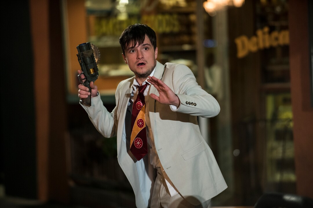 (Brandon Hickman/Hulu) Josh Hutcherson stars in “Future Man.”