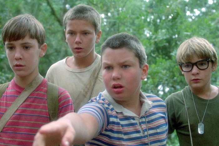 Courtesy photo


Four 12-year-olds (from left: Wil Wheaton, River Phoenix, Jerry O'Connell, Corey Feldman) go looking for a dead body, and find a boyhood adventure, in Rob Reiner's 1986 drama "Stand By Me," based on a Stephen King short story.