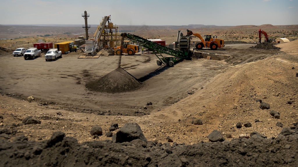 (Leah Hogsten | Tribune file photo) This June 14, 2018, file photo shows Petroteq Energy's processing plant, located on Asphalt Ridge, south of Vernal. The federal Bureau of Land Management is proposing to lease 2,100 acres nearby for tar sands development in the waning days of the Trump administration.